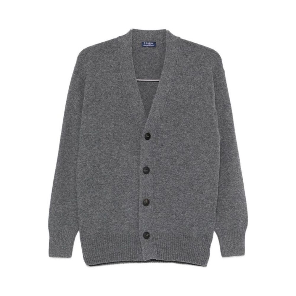 Barba Men Wool Cardigan